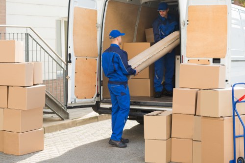 Removal van ready for same day removals in Stockwell
