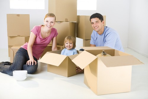Removals van ready for a Stockwell home move