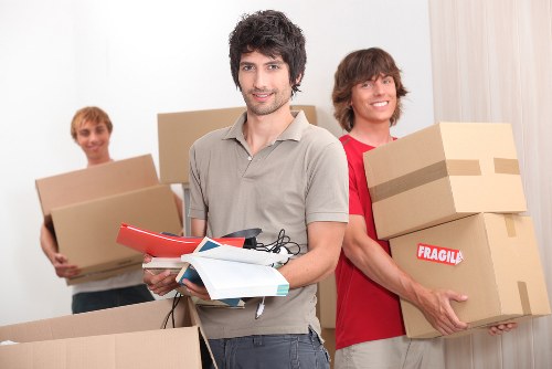 Professional office removals in Stockwell handling furniture