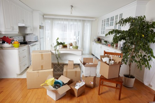 Office furniture pick-up service in Stockwell