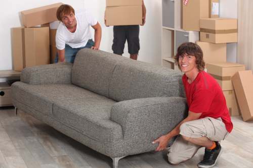 Apartment relocation vehicle for Stockwell flat removals