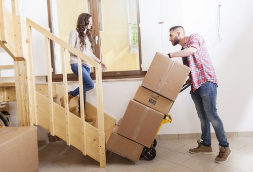 Local moving van support for Stockwell residential customers