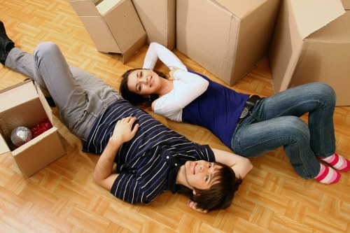 House removal service planning access and parking near Stockwell properties