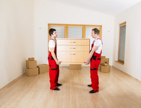 Professional furniture pick-up for a home in Stockwell